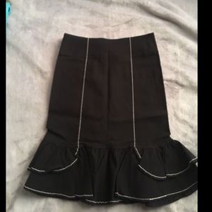 Bebe black pencil skirt